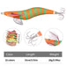 22 Colour Luminous Wooden Shrimp Squid Hook Bait Set 15cm