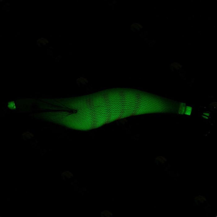 22 Colour Luminous Wooden Shrimp Squid Hook Bait Set 15cm