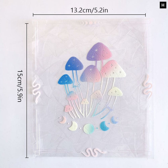 22 Kinds Of Sun Catcher Pvc Electrostatic Glass Stickers