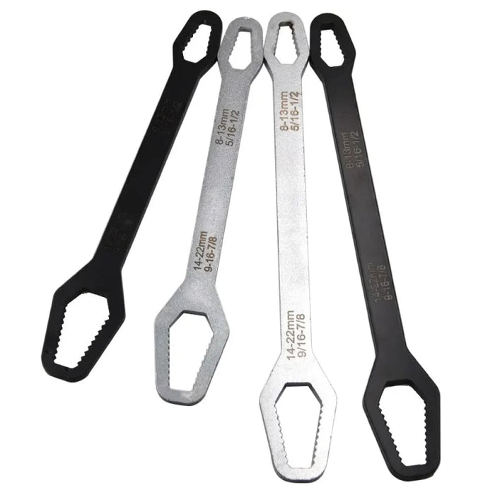 22 Piece Double End Box Wrench Set With Hexagon Design