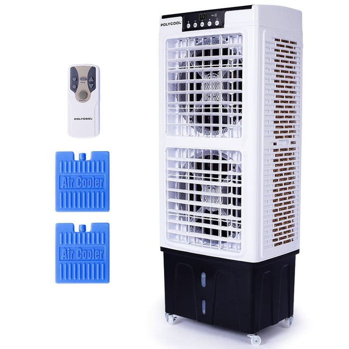 35l 220w Portable Evaporative Air Cooler 24 Hour Timer 4 In