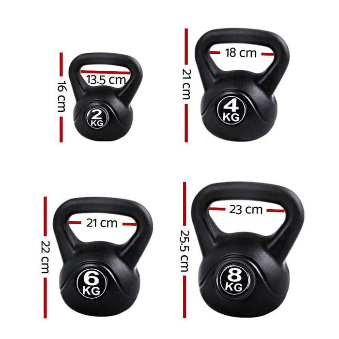22kg Kettlebell Kettlebells Set Kettle Bell Bells Kit