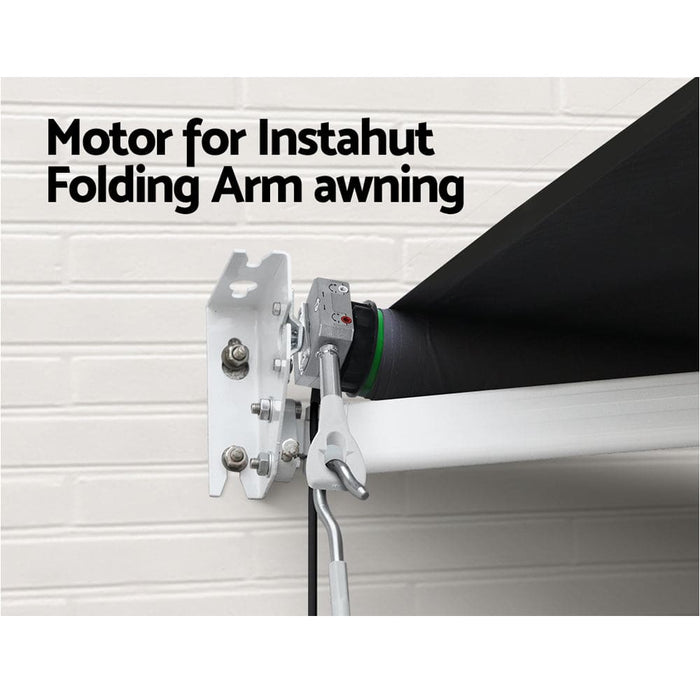 230v Replacement Motor w Remote 40nm Folding Arm Awning