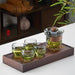 240ml Gaiwan Cup And Bamboo Tea Tray Set