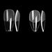 240pcs False Nails Coffin Semi Frosted Full Cover Mid