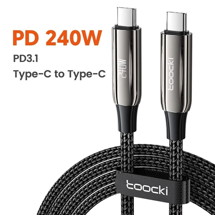 240w Usb c To Type Cable Pd3.1 48v 5a Fast Charging
