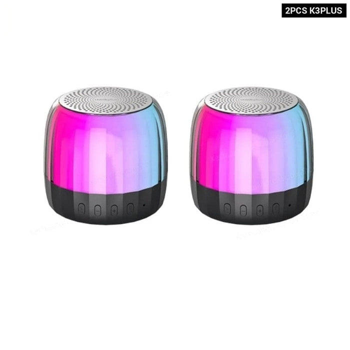 2/4/6pcs K3pro & K3 Plus Rgb Light Wireless Bluetooth Hifi
