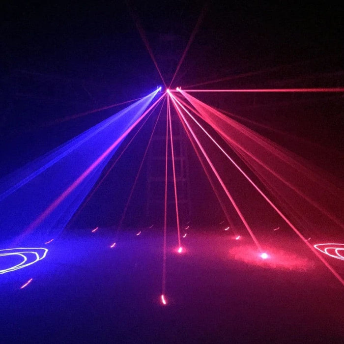 25 Patterns Full Colour Laser Scanner Projector Dmx Stage
