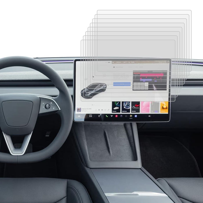 25 Piece Car Navigator Protective Film Tempered Glass