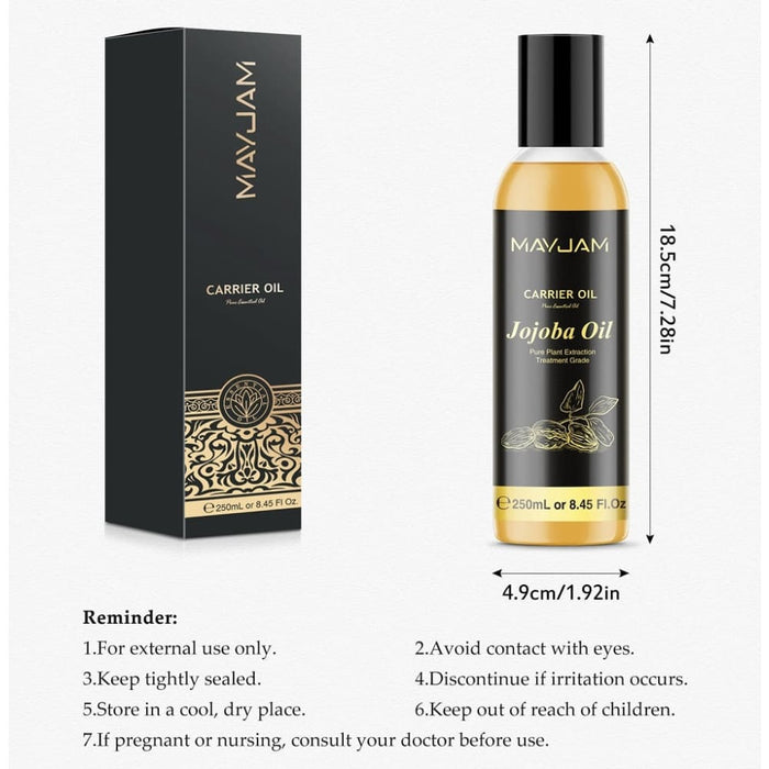 250ml Rosehip Coconut Oil for Skin Care Massage Base