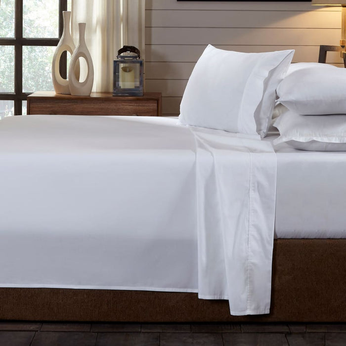 250tc Organic 100 Cotton Sheet Set 4 Piece Luxury Hotel