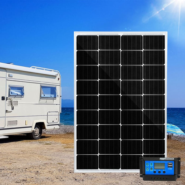12v 250w Solar Panel Kit Mono Caravan Camping Power