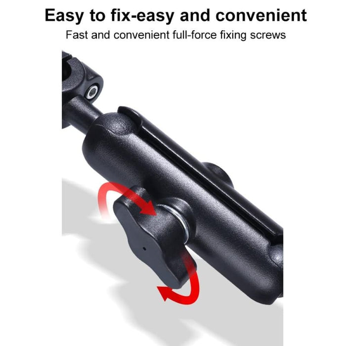 25mm Ballhead Car Front Seat Handlebar Fixed Mount Holder