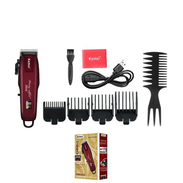 Km-2600pg Magic Hair Clipper Cordless Powerful Haircut Top