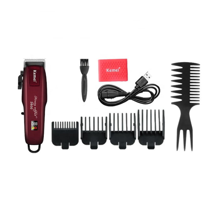 Km-2600pg Magic Hair Clipper Cordless Powerful Haircut Top