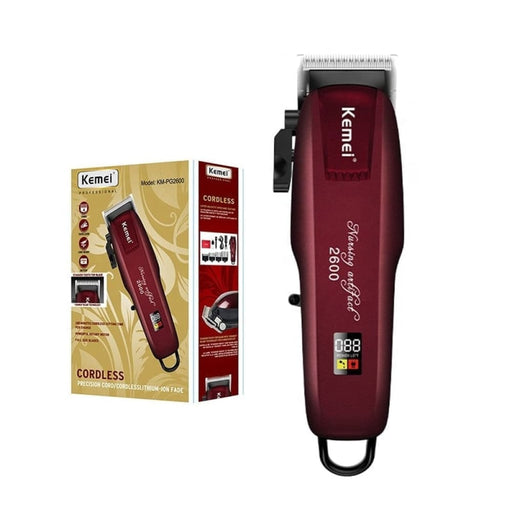 Km-2600pg Magic Hair Clipper Cordless Powerful Haircut Top