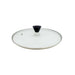 26cm Stainless Steel Glass Lid with Bakelite Handle