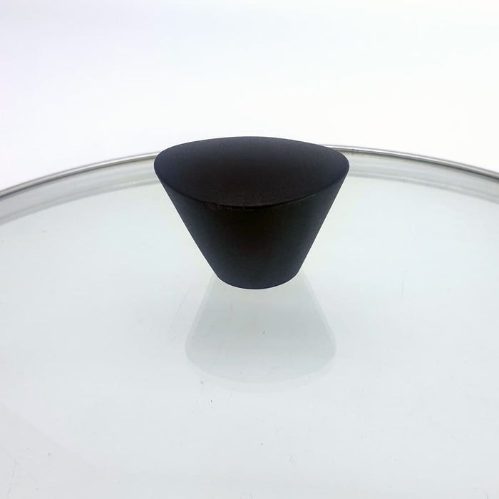 26cm Stainless Steel Glass Lid with Bakelite Handle