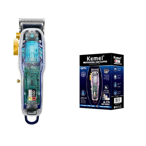 2707 New Transparent Cover Hair Clippers Barber Shop Usb