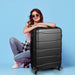 28’ Expandable Luggage Travel Suitcase Trolley Case Hard
