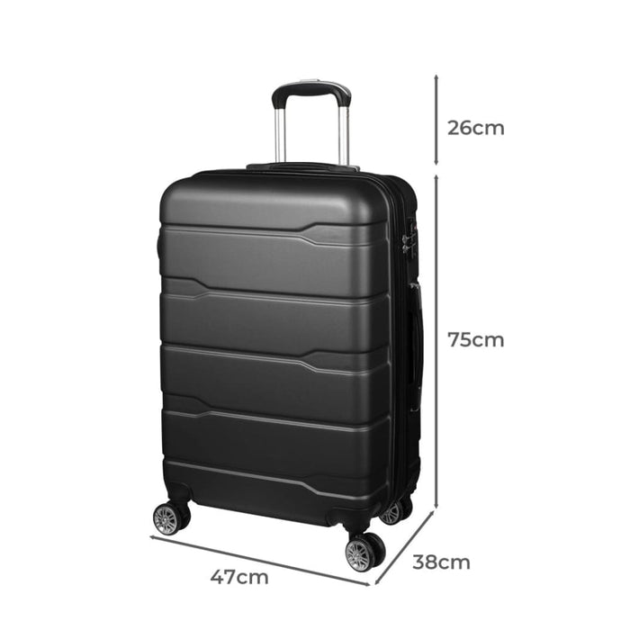 28’ Expandable Luggage Travel Suitcase Trolley Case Hard