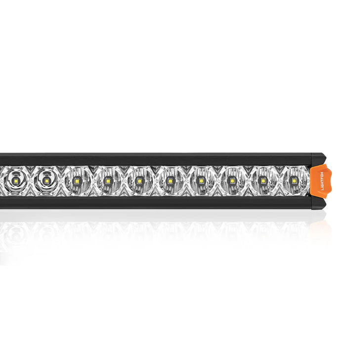 28 Inch Osram Led Light Bar Single Row Flood Beam Offroad