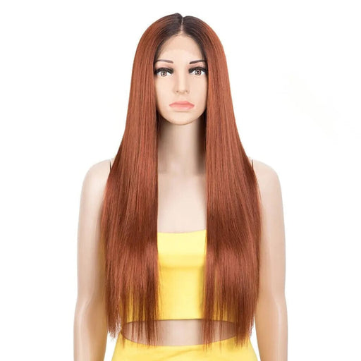 28 Red Synthetic Lace Front Wig