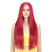 28 Red Synthetic Lace Front Wig