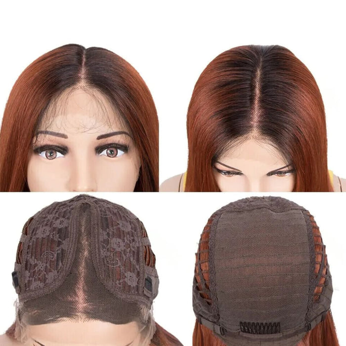 28 Red Synthetic Lace Front Wig