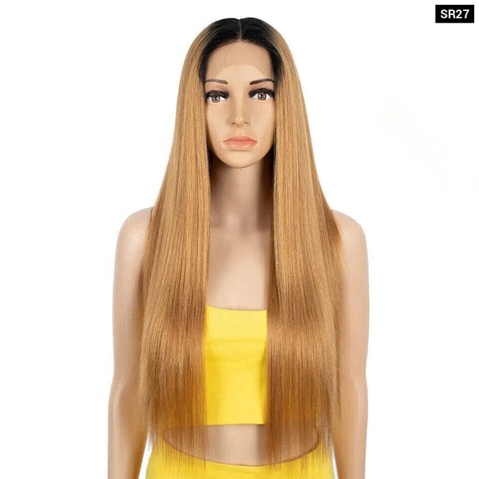 28 Red Synthetic Lace Front Wig