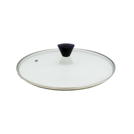 28cm Stainless Steel Glass Lid with Bakelite Handle