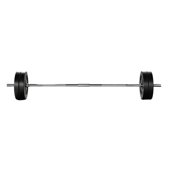 Goslash Picks 28kg Barbell Weight Set Plates Bar Bench