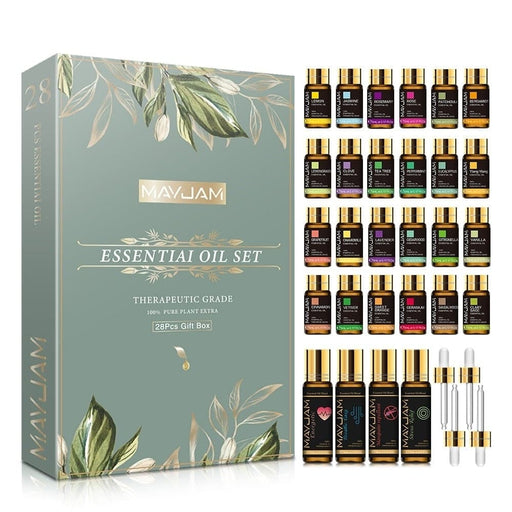 28pcs Pure Natural Essential Oils Gift Set Massage Shower