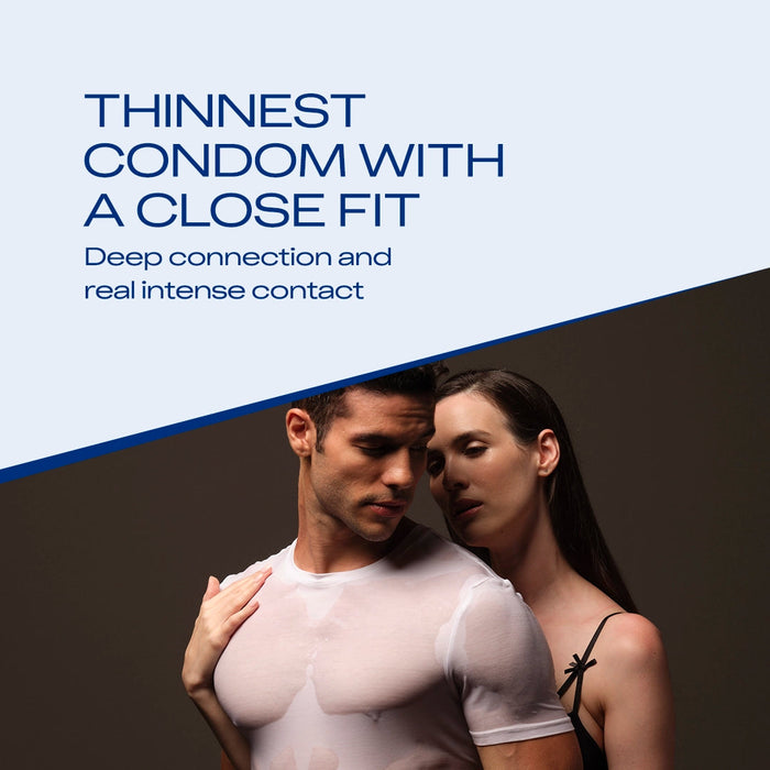 Durex Close Fit Invisible Condoms - 10 Condoms (Pack of 1)