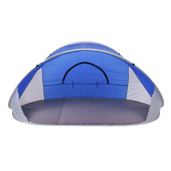 Pop Up Tent Camping Beach Blue