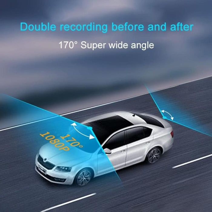2k Dual Camera Hd Night Vision Wifi Car Dash Cam Driving