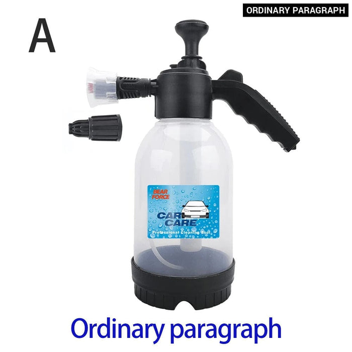 2l Hand Pump Foam Sprayer for Car Cleaning