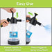 2l Hand Pump Foam Sprayer for Car Cleaning