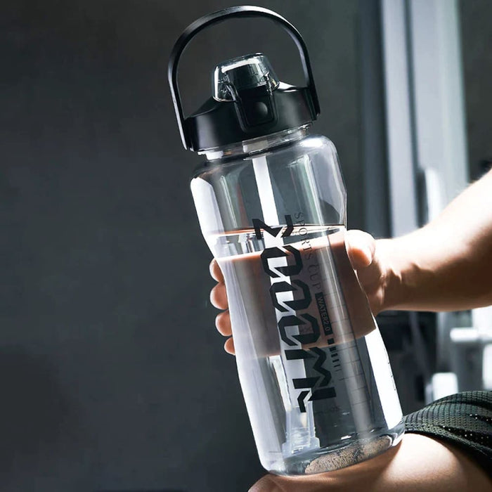 2l Sport Water Bottle With Straw