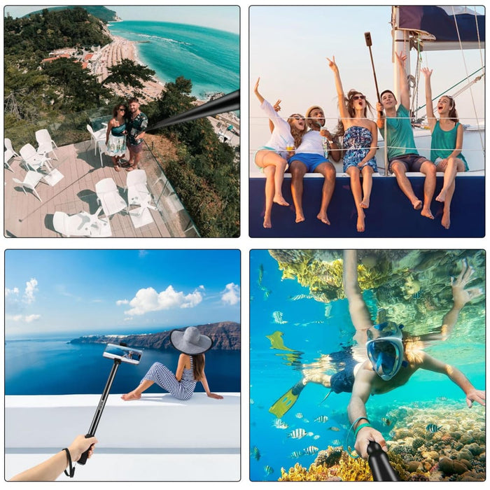 2m Metal Selfie Stick Monopod for Insta360 one Rs X2 X3 X4