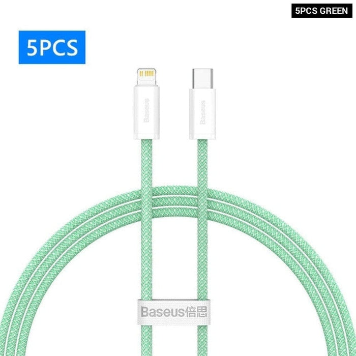 2pcs 5pcs Pd 20w Fast Charging Usb c Cable For Iphone 14 13