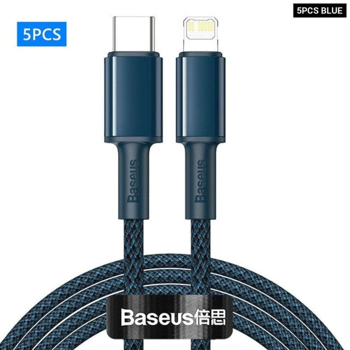 2pcs 5pcs 20w Usb Type c To Lightning Cable For Iphone 14