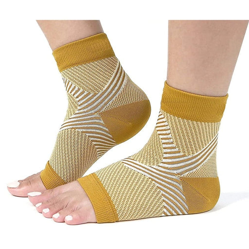 2pcs Ankle Compression Brace Foot Socks For Plantar