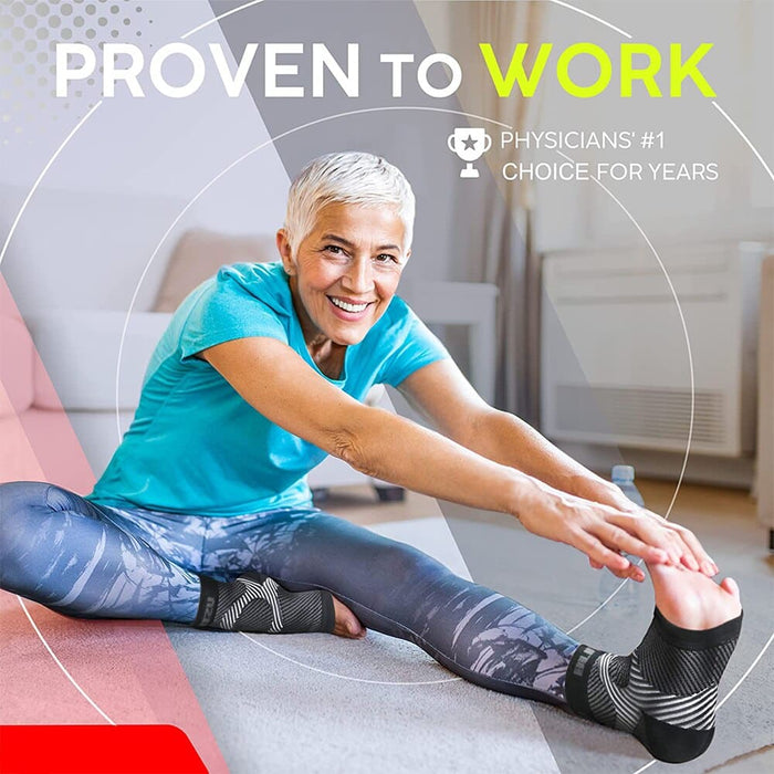 2pcs Ankle Compression Brace Foot Socks for Plantar