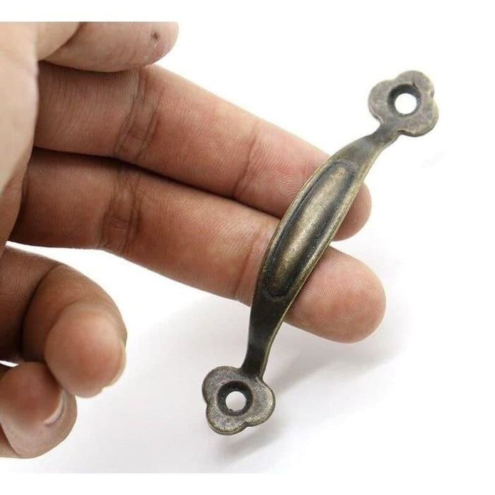 2pcs Antique Furniture Handles Drawer Door Knobs Jewelry Box