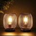 2pcs Battery Powered Cordless Round Shaped Table Lamp
