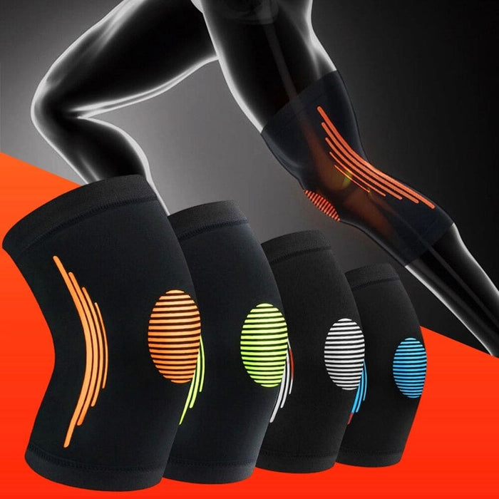 2pcs Elastic Sports Compression Knee Brace for Running
