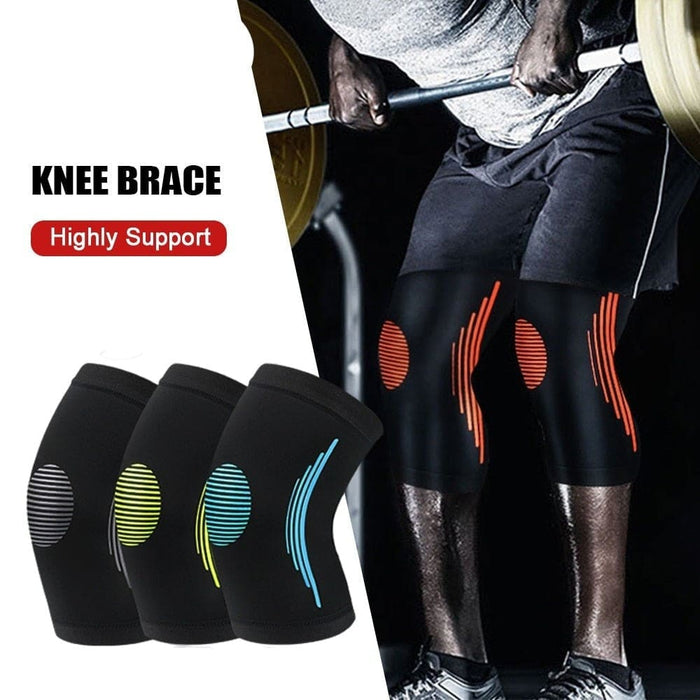2pcs Elastic Sports Compression Knee Brace for Running