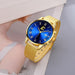 2pcs Set Fashion Mens Calendar Watches Luxury Men Business
