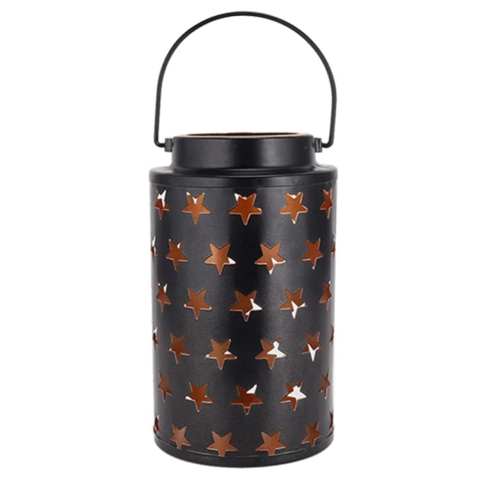 2pcs Hollow Vintage Candle Holder Lanterns for Home Decor